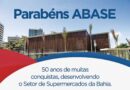 Começam as comemorações dos 50 anos da ABASE